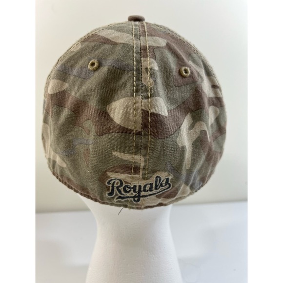 MLB 47Brand Men's L Relaxed Fit Cap Camouflaged KS Kansas City Royals Baseball - Picture 4 of 6
